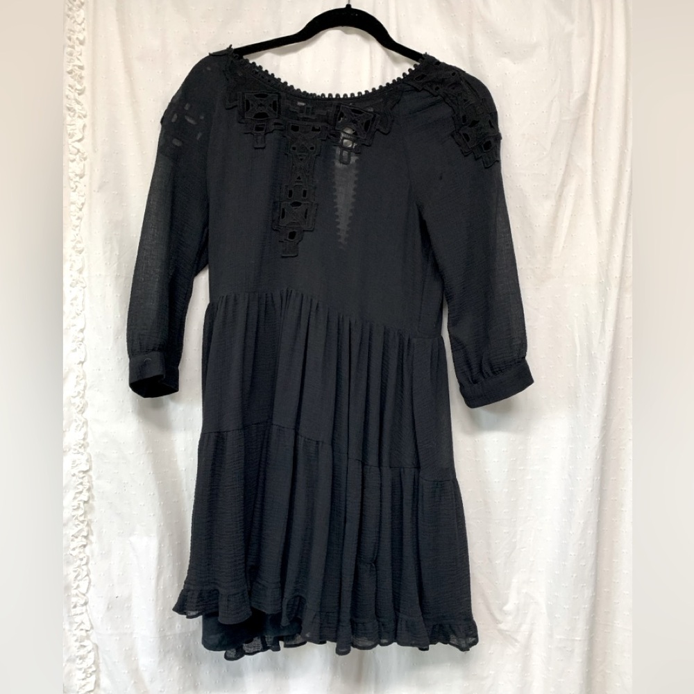 Urban Outfitters Black Boho top